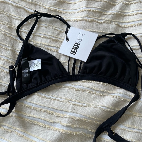 ✨NWT✨ Beach Riot Cosmic Bikini Top Zodiac Moon size XS - Picture 7 of 7